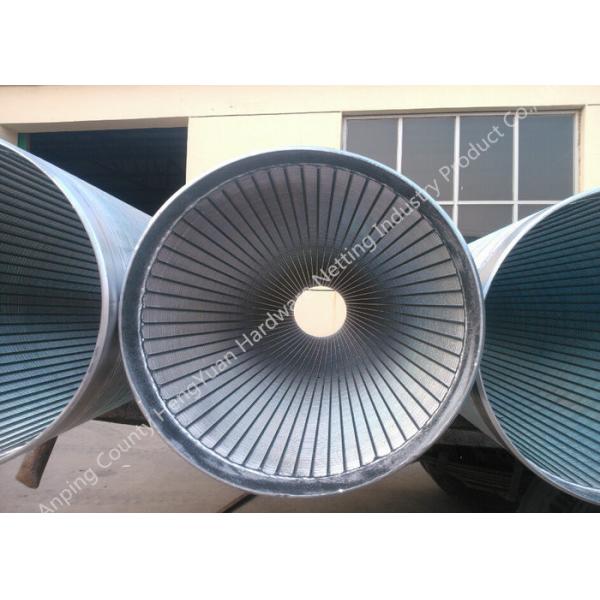 Vee-Shaped Wire Johnson Wire Wrapped Screen Used In Water And Oil Wells