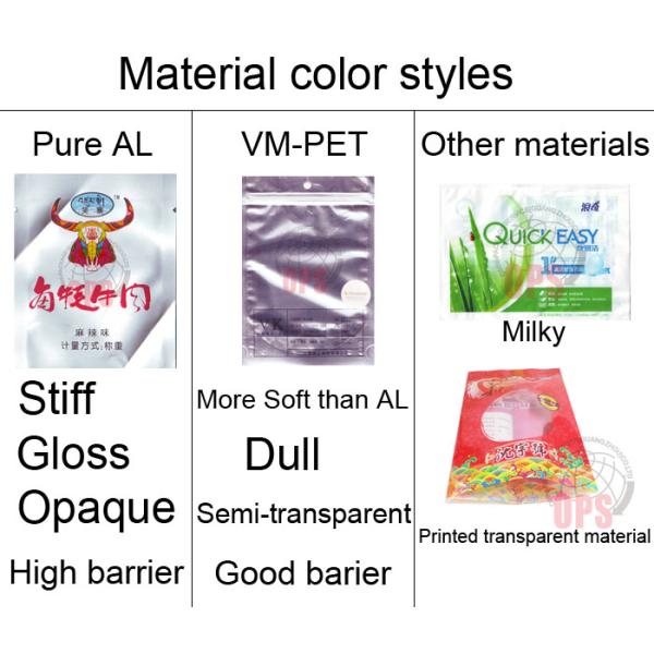 Storage Frozen Food Packaging Bag For Sweet Dumplings , Meat Stand Up Freezer Bags