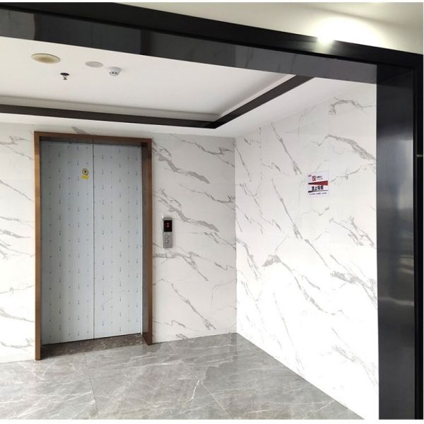 Eco Friendly Interior PVC Marble Sheets Zero Formaldehyde