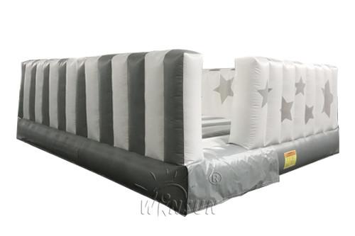 Star Pattern Inflatable Castle Bounce House For Adults / Children High Safety