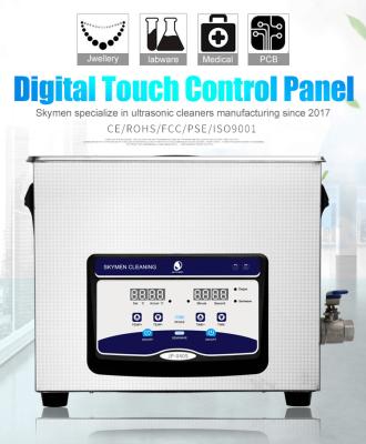 líquido de limpeza dental ultrassônico de Benchtop Digitas do temporizador automático de aço inoxidável de 15L