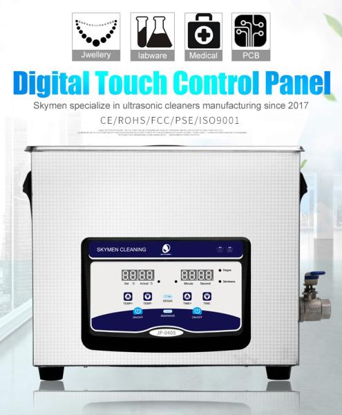 líquido de limpeza dental ultrassônico de Benchtop Digitas do temporizador automático de aço inoxidável de 15L