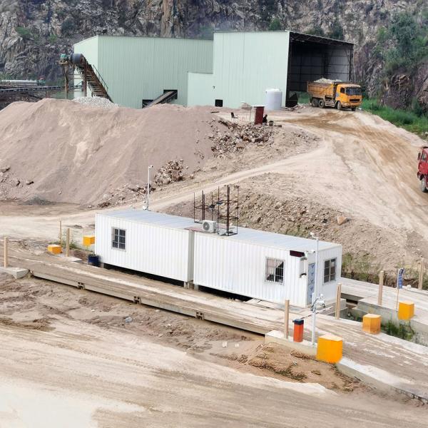 Keda 39ft Length Split Type U Beams Electric Lorry Weighbridge