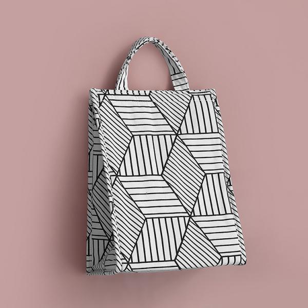 Customized Color Lunch Cooler Bag Portable Insulated Thermal Bag with Cartoon Pattern
