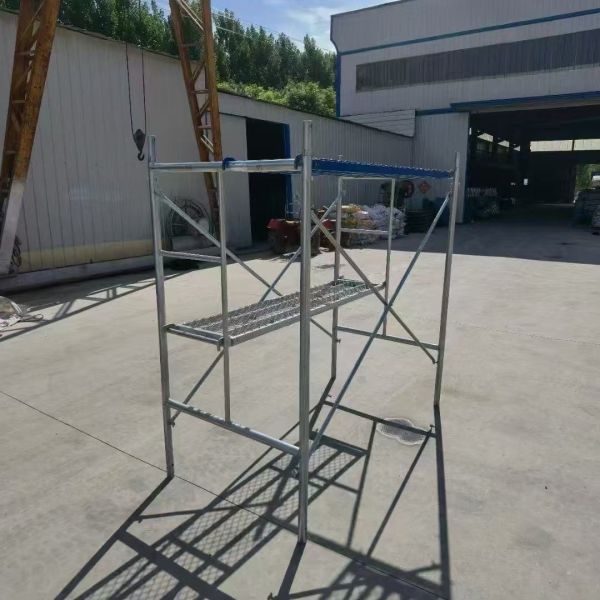 Stable Frame Scaffolding System Modular Galvanised Steel Scaffolding Lightweight