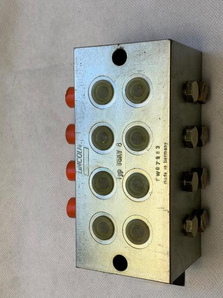 620-29990-1/501634 Lincoln distribuidor de óleo hidráulico original Putzmeister bomba de concreto peças sobressalentes PM 100% novo