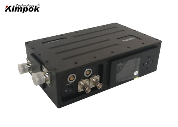 3-5km COFDM Wireless Video Transmitter With Two Way Audio And AES Encryption