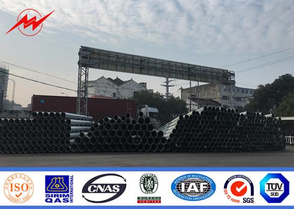 Wind Proof 32m Electrical Power Transmission Poles For Outside Electrical Distribution Line