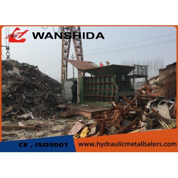 500 Ton Hydraulic Scrap Metal Shear with High Efficiency and Compact Design for Heavy Scrap Cutting