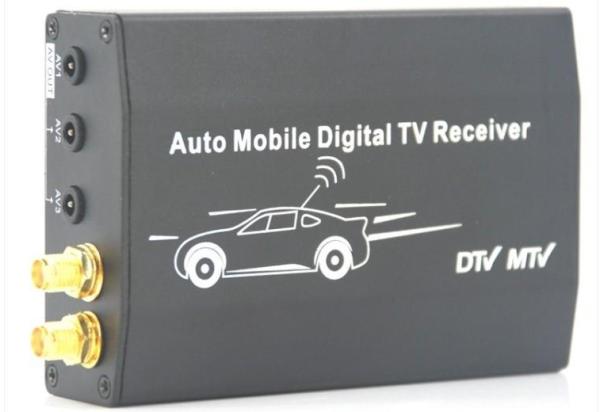 DVB-T7200 Car DVB-T TV box diversity 2 antenna MPEG2/MPEG4 H.264 STB