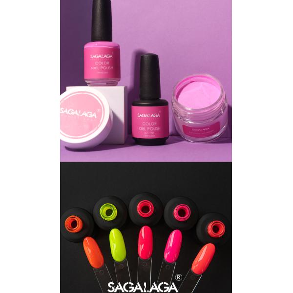 3 in 1 Custom Uv Soak off Gel Nail Dip Polish and Bulk Dipping Nail Powder Kit Nail Gel Set