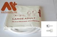 Disposable NIBP Cuff - 2455 large adult dual tube 35.5 - 46 cm