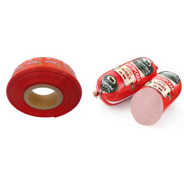 Kingred China Plastic Sausage Casings Flexography Printing for Food Processing