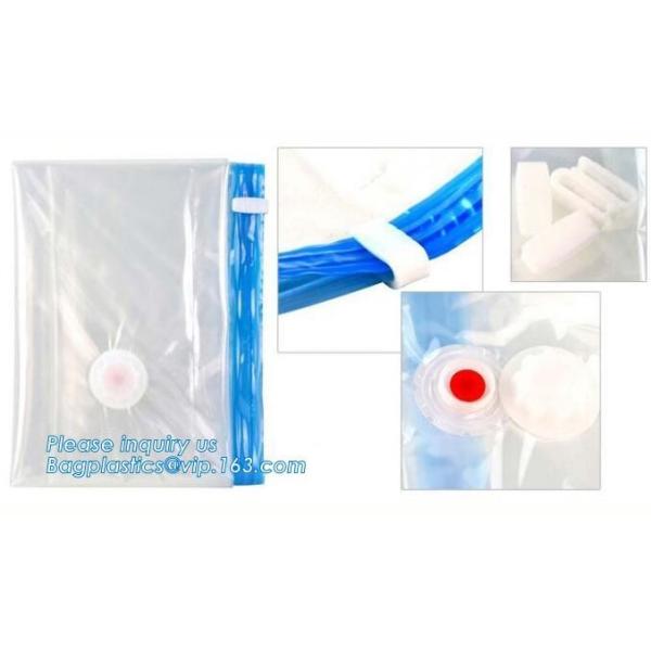 bedding with suction valve, Vacuum Bags Storage For Clothes With Pump, vacuum compressed bags, bagplastics, bagease