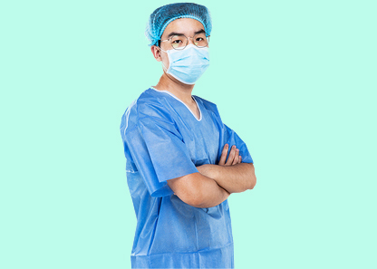 Дизайн OEM устранимый Scrubs доктор Форма Nonwoven наборов медицинский Unisex