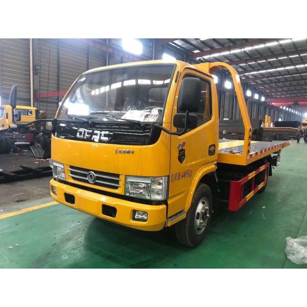 Euro 3 Dongfeng 95HP 6 Wheel Road Rescue Tow Trucks 3 Tons 5 Tons 6 Tons
