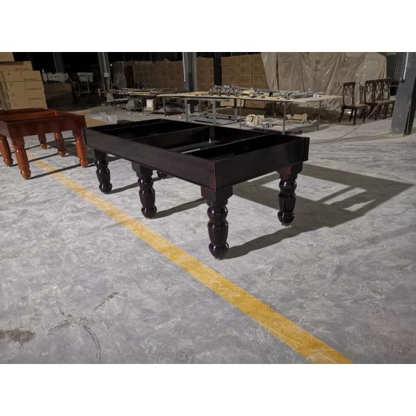 Wood Billiard Pool Tables for Leisure and Entertainment Wood Leg Material