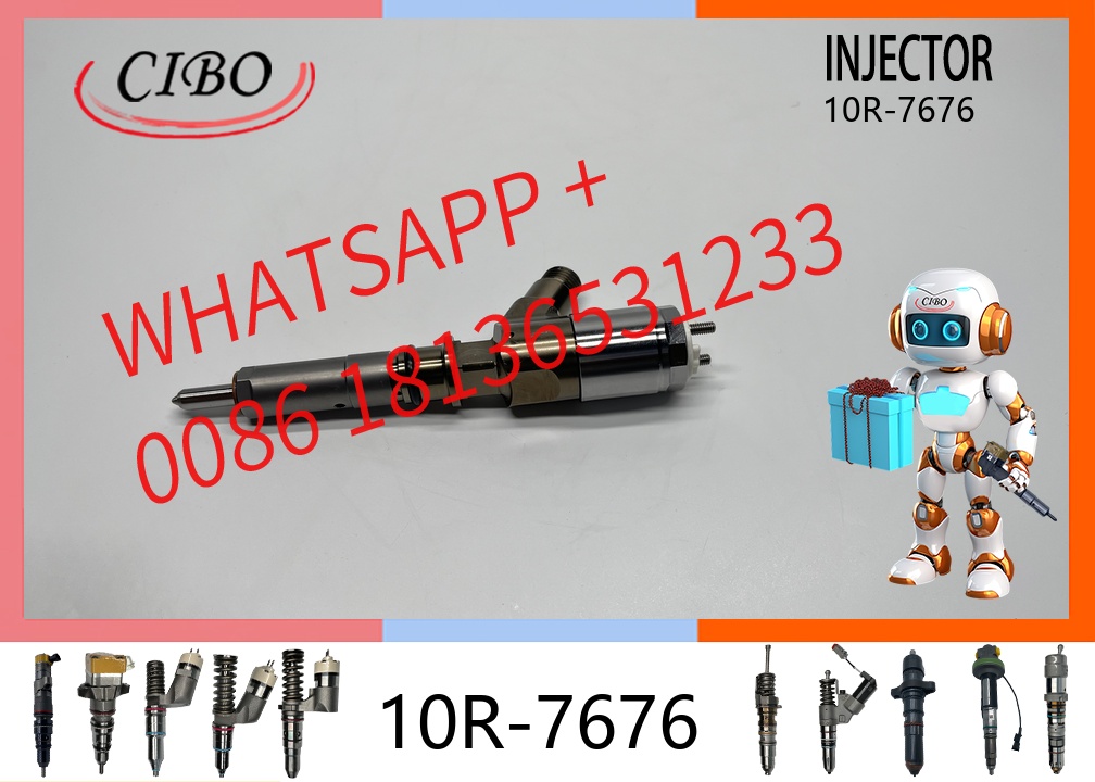 original  10R-7676 Common Rail Diesel Fuel Injector 295-9130 326-4740 10R-7672 for  C4.2 C6.4 Engine Spare Part  original new injector