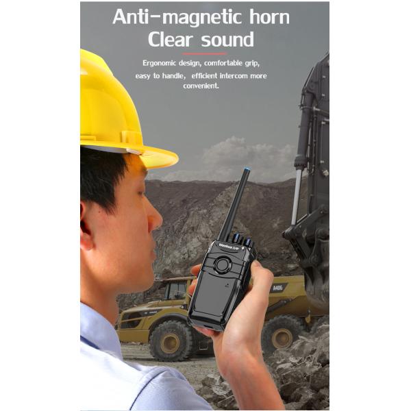 Professional Walkie Talkie Dual Band Earpiece Headset with PTT Mic Output Power 3W