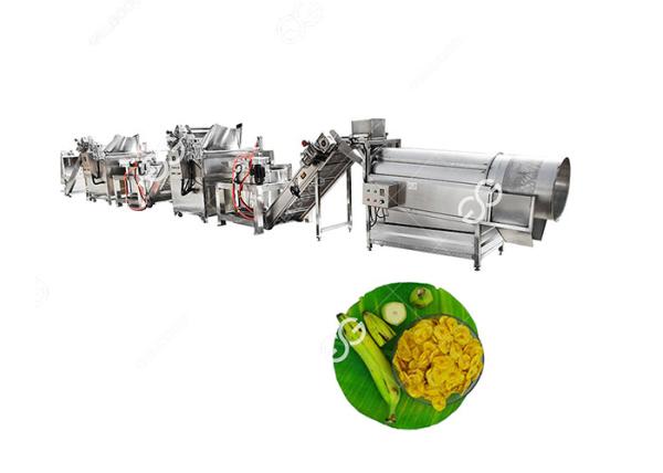 500kg/H Hot Sale Automatic Plantain Chips Processing Machines Banana Chips Product Line
