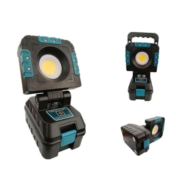 30 Вт COB перезаряжаемая 3,7 В батарея Led Worklight Магнитная база 2100 люмен