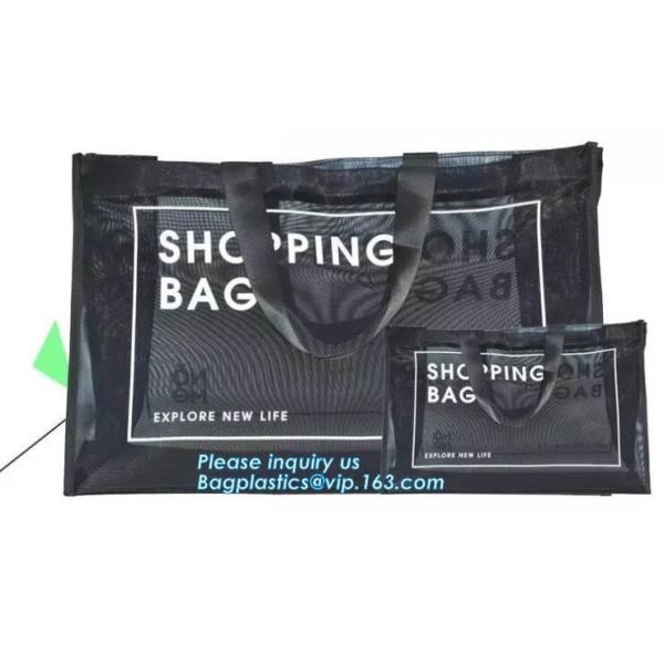 Best selling blue color promotional daily recycled customized wholesale mesh drawstring backpack,mesh backpack manufactu