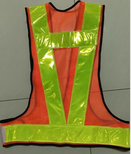 High Visibility Reflective Safety Vest Police Traffic Safety Mesh Vest