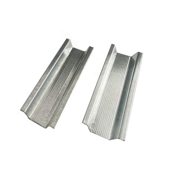 Q195 Q215 Q345B Galvanized Steel Profiles , Drywall Galvanized Metal U Channel