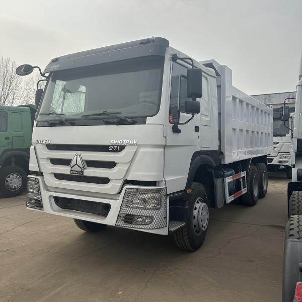 10 Wheel Sinotruk Howo Dump Truck 371HP Euro 3 6x4 with 10 Forward Shift Number