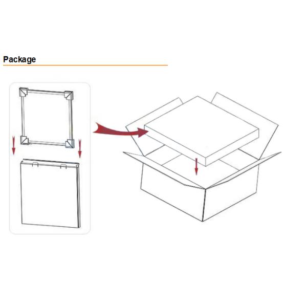 IP50 Recessed Surface Mount LED Panel Light For Garage Ceiling 50 - 60HZ