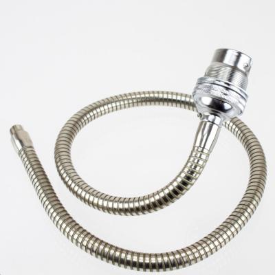 Nickel Plated Metal Gooseneck Tube Flexible Bendable Mic Stand M10 600mm