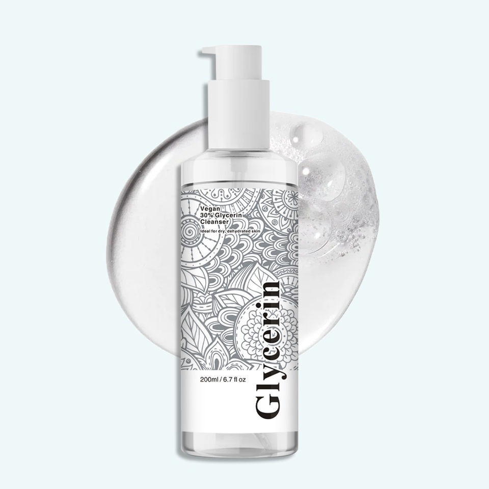 OEM ODM brand customized facial cleanser, natural glycerin facial cleanser,