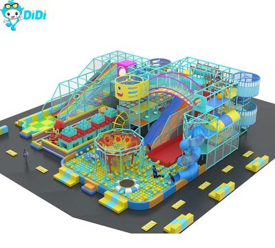 Equipamento de playground interior com escorrega Eco-friendly