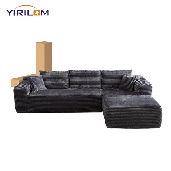 Set de sofá dormitorio cómodo y hermoso Sofá de compresión para sala de espera Usado