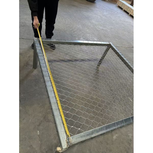 Flexible Stainless Steel Rope Mesh Diameter 1.5 mm For Anti Fall