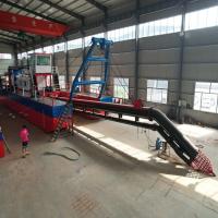 Río 450 mm Pequeña draga de arena succión de chorro hidráulico completo