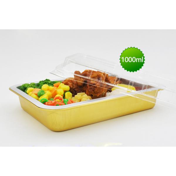 1000ml rectangular aluminum foil sealed box