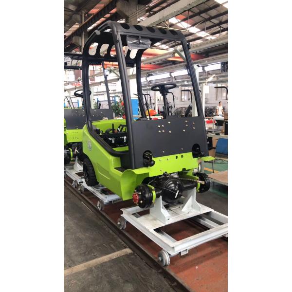 24V Battery Operated Electric Forklift Truck 3 Wheel Automatic Transmission