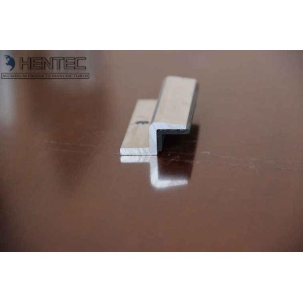 Алюминиевая струбцина конца для солнечных систем установки крыши, 40MM 45MM 50MM