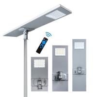 Sistema de iluminação inteligente de luz de rua LED solar de alto brilho 100w 150w 200w