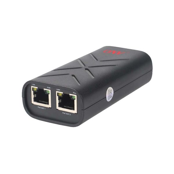 Long Reach 3 Port Gigabit PoE Extender IEEE802.3af 802.3at Standard For Network Expansion