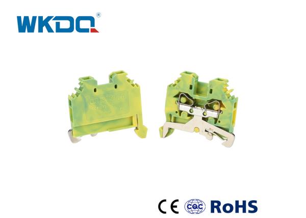 282-107 tipo IEC 60947-7-1 da mola de fio dos conectores do bloco de terminais moído para o desempenho estável do armário de distribuição