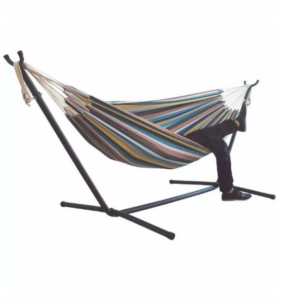 Modern Collapsible Hammock With Stand For Outdoor Camping And Park Activities