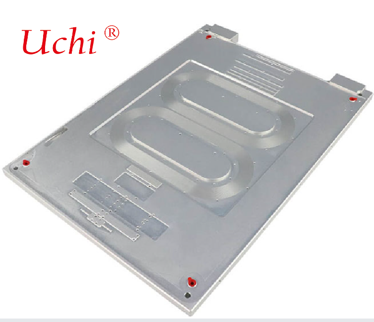 Deep Buried Copper Pipe Double Loop Fiber Laser Water Cooling Plate for Cold Plate