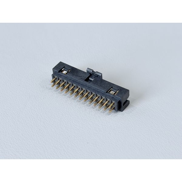 2.00mm Pitch 2×13 Pin Header Connector, Dual-Row PCB Through-Hole Electronic Connector, Gold-Plated Terminals, Signal & Power Transmission