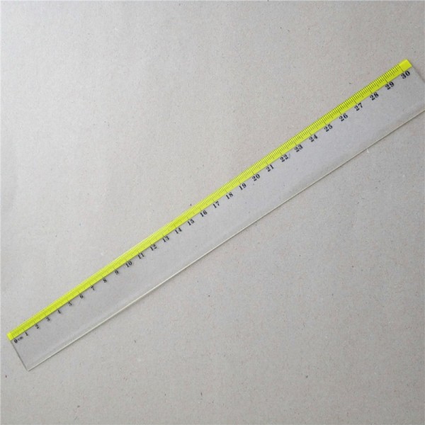 hot selling two color print wholesale 30cm jumbo ruler set