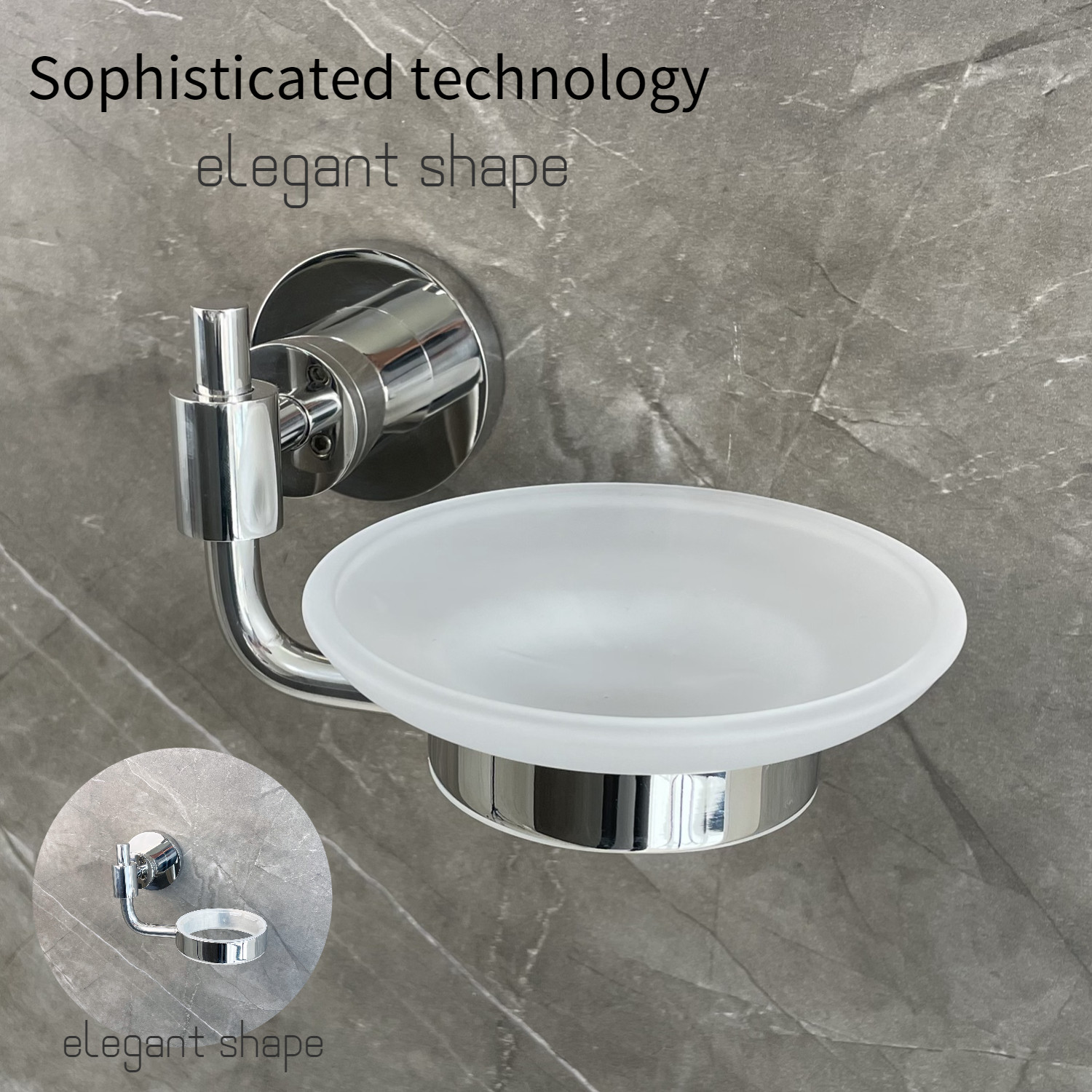 кронштейн держателя мыла нержавеющей стали 304 152mm для кухни Bathroom