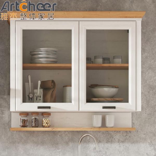 Outdoor and Bedroom Kitchen Cabinets with PVC Membrane Door Panel Surface Treatment