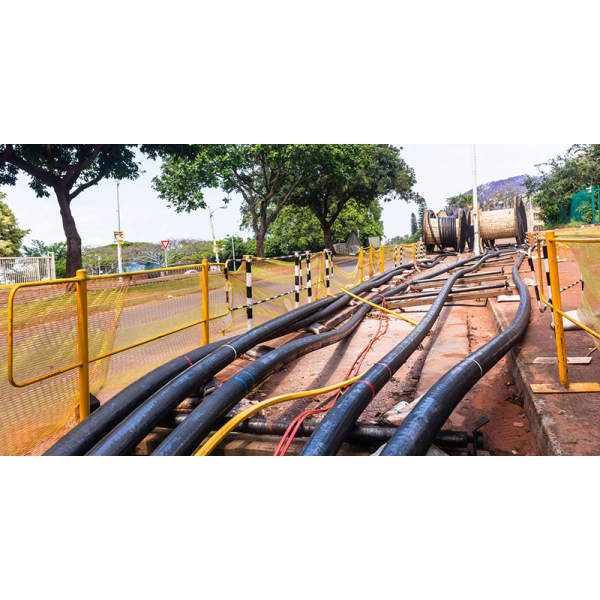 110kv HV Underground Cable Copper Electric Power Cable XLPE Insulation