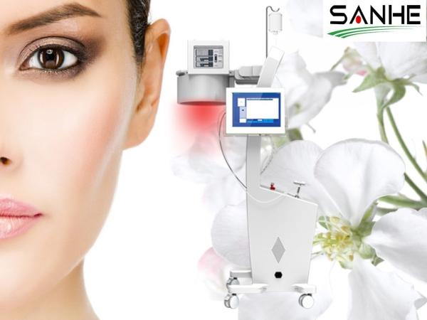2016 newest hair regrowth machine/LED +laser treatment / hair analyzer part
